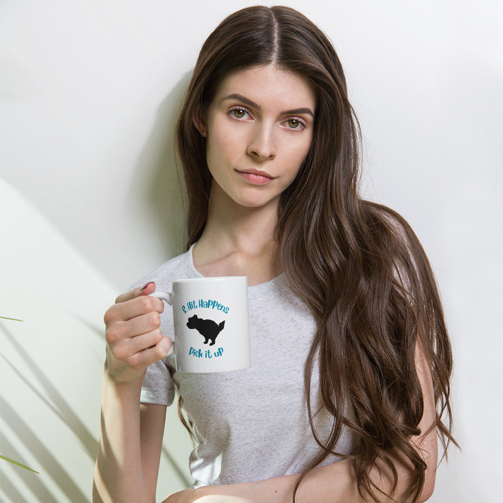 S. Hit Happens - Terrier Mug 11oz