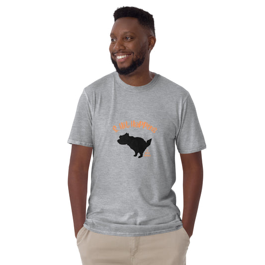S. Hit Happens - Terrier Unisex T-Shirt
