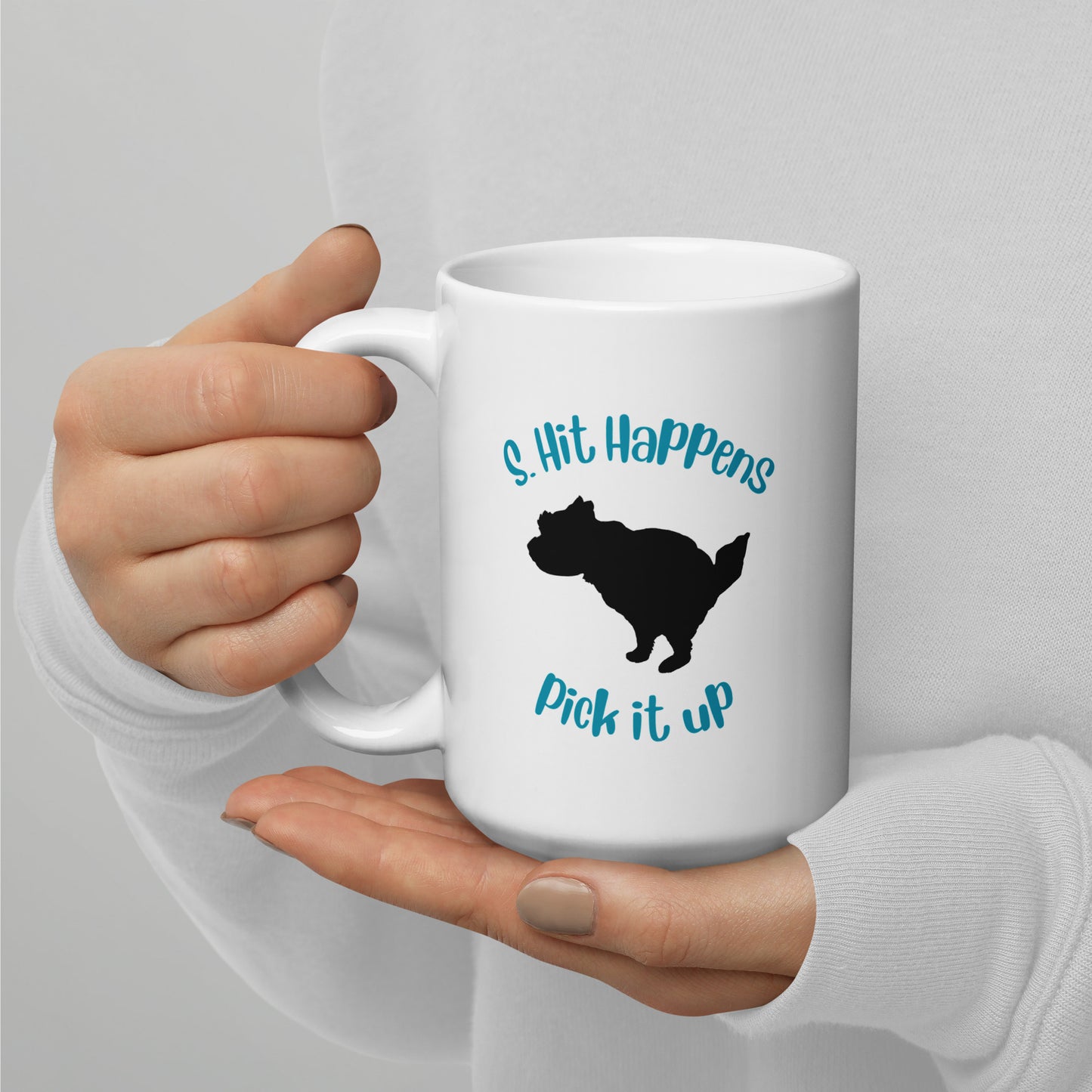 S. Hit Happens - Terrier Mug 15oz